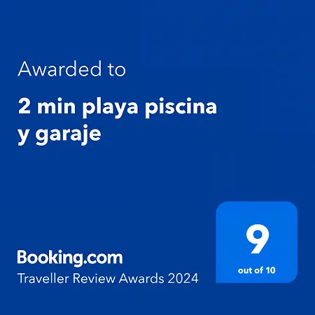 Apartment 2 Minutos De La Playa Con Piscina Y Garaje
