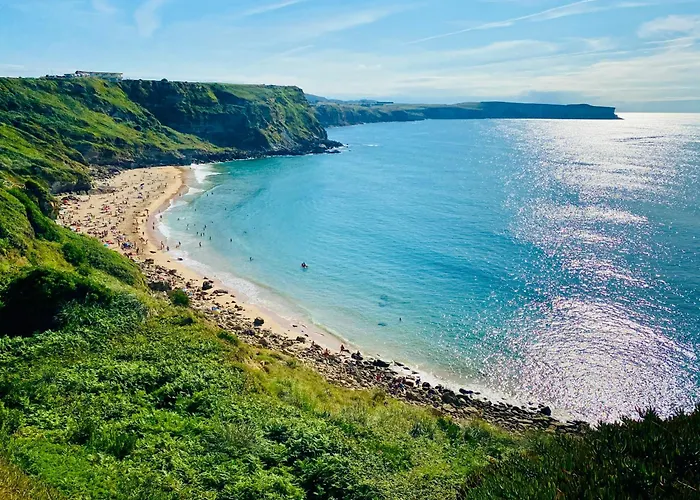 2 Minutos De La Playa Con Piscina Y Garaje Apartment Suances
